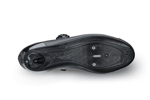 Sidi | Cycling Shoes, Professional Men's Road Bike Shoes Genius 10, Carbon Sole, Innovative Soft Instep Closure System, Integrated Heel, Stiffness Sole 6