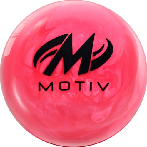 Motiv PRE-DRILLED Hyper Venom Bowling Ball - Pink 14lbs