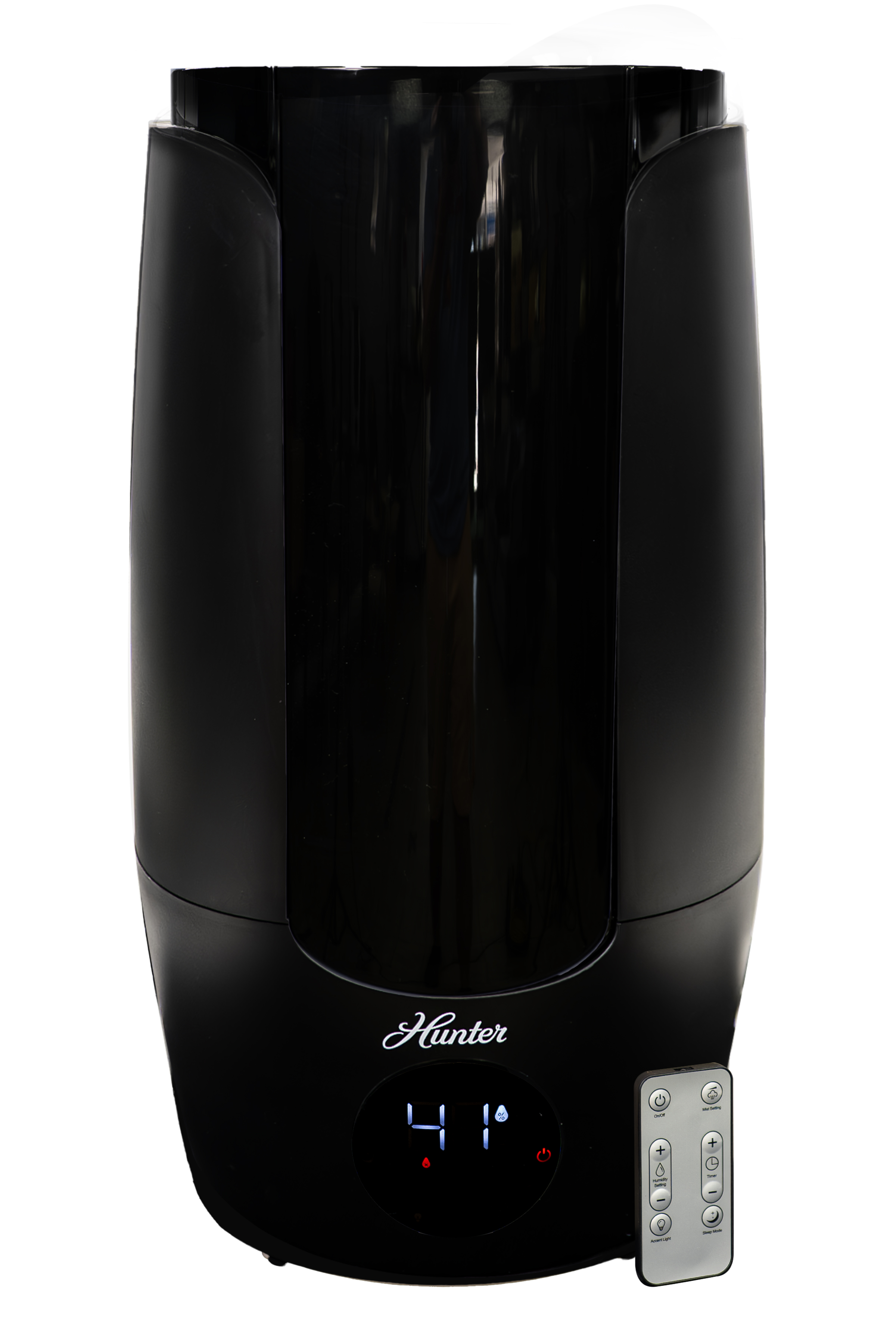 HHU400 Hunter Aspire Series Ultrasonic Humidifier (8.3L) - Vibration Technology Humidifier with Long Lasting Mist for Large Spaces - Extension Wand & 360 Degree Nozzle for Even Distribution - Black