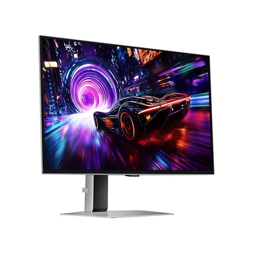 SAMSUNG 27-inch Odyssey QD-OLED G8 (G81SF), 4K, 240Hz, Gaming Monitor, 0.03ms Response Time, DisplayHDR True Black 400, AMD FreeSync™ Premium Pro, Ergonomic Stand, LS27FG810SNXZA, 2025