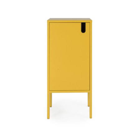 Orren Ellis Bolles 1 Door Accent Cabinet Color: Mustard Yellow