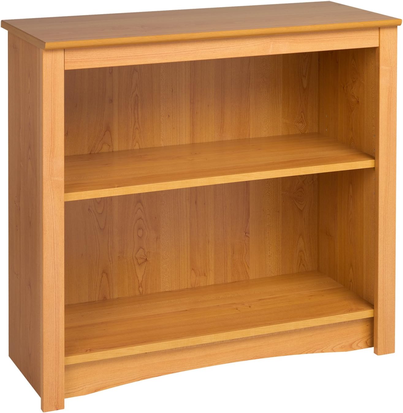 Espresso 2-shelf Bookcase