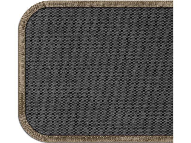 House Home u0026 More Set of 15 Skid-Resistant Carpet Stair Treads - Camel Tan - 8 in. x 30 in.