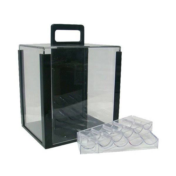 Brybelly 1,000 Ct. Ultimate 14g Poker Chip Set in Acrylic Carry Case