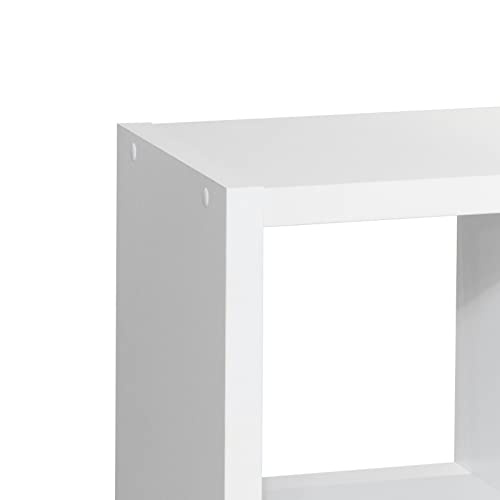 8-cube Storage Organizer, Open Back Bookcase Display Storage Shelf for Bedroom Living Room