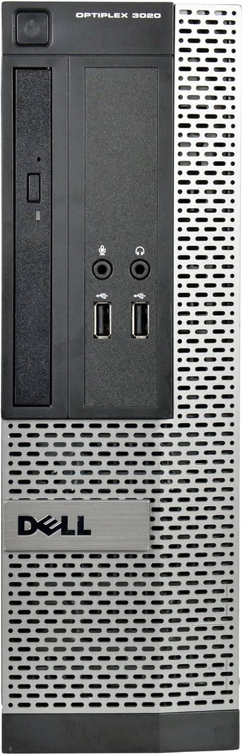 Dell OptiPlex 3020-SFF, Intel Core i5-4570 3.2GHz, 4GB RAM, 500GB Hard Drive, DVDRW, Windows 10 Pro 64bit (Renewed)