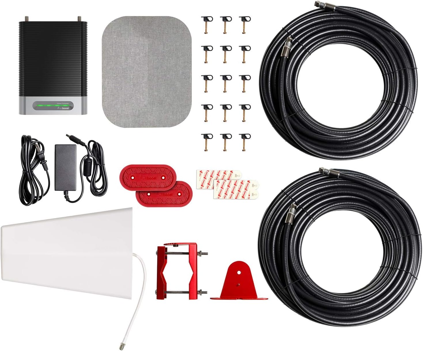 weBoost Home Complete (470145R) Factory Refurbished Cell Phone Signal Booster Kit | Up to 7,500 sq ft | All US Carriers - Verizon, AT&T, T-Mobile, Sprint & More | 1 Year Manufacturer Warranty