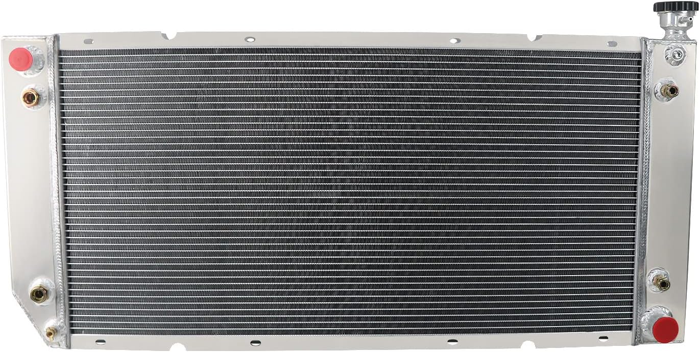RadBuild 4 Row Aluminum Radiator Fit 94-99 Chevy GMC C/K 1500 2500 3500 5.7L-7.4L V8