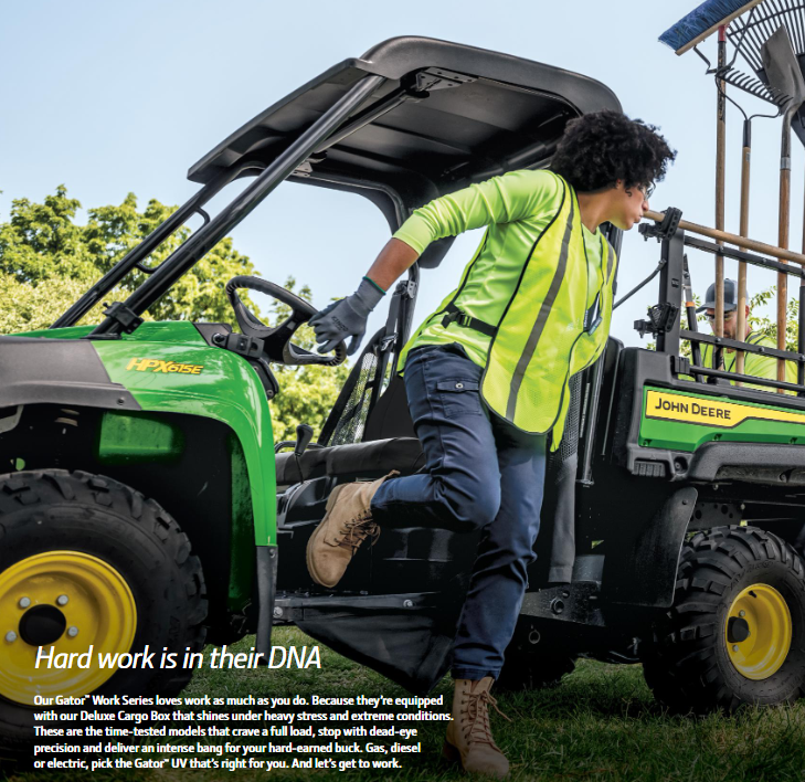 John Deere HPX615E Work Series Utility Vehicle
