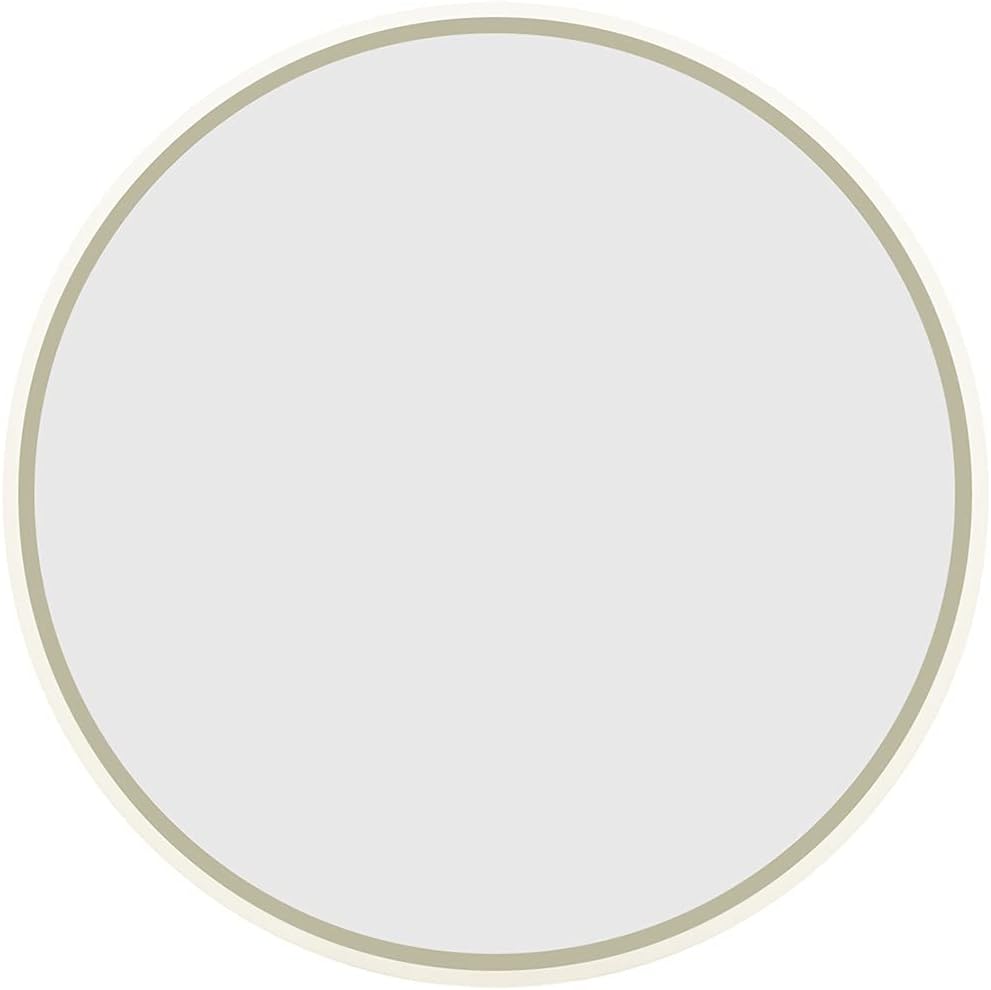 Jennifer Taylor Home JTH LUXE Wilson 35.5" Round Storage Coffee Table, White Lacquer Birchwood