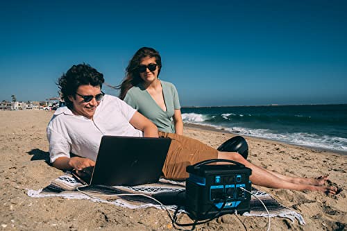 Pulsar Portable Power Station PPS1000, 888Wh Lithium Battery Backup, 1000W Pure Since Wave AC Outlets, USB C, Solar Generator Power Supply for Outdoor Camping Travel Hunting Fishing Emergency