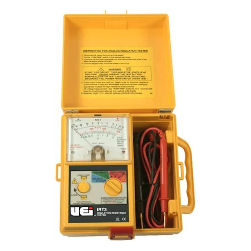 UEi, IRT3, Insulation Resistance Tester