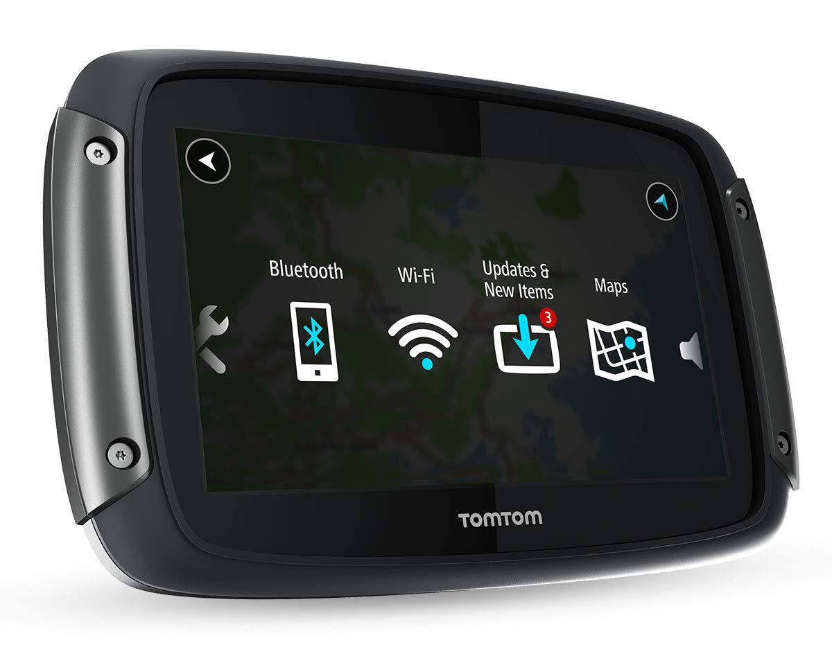 TomTom RIDER 550 Lifetime Traffic u0026 Maps Edition Motorcycle GPS Navigator - 4.3x22 - widescreen Display - North America