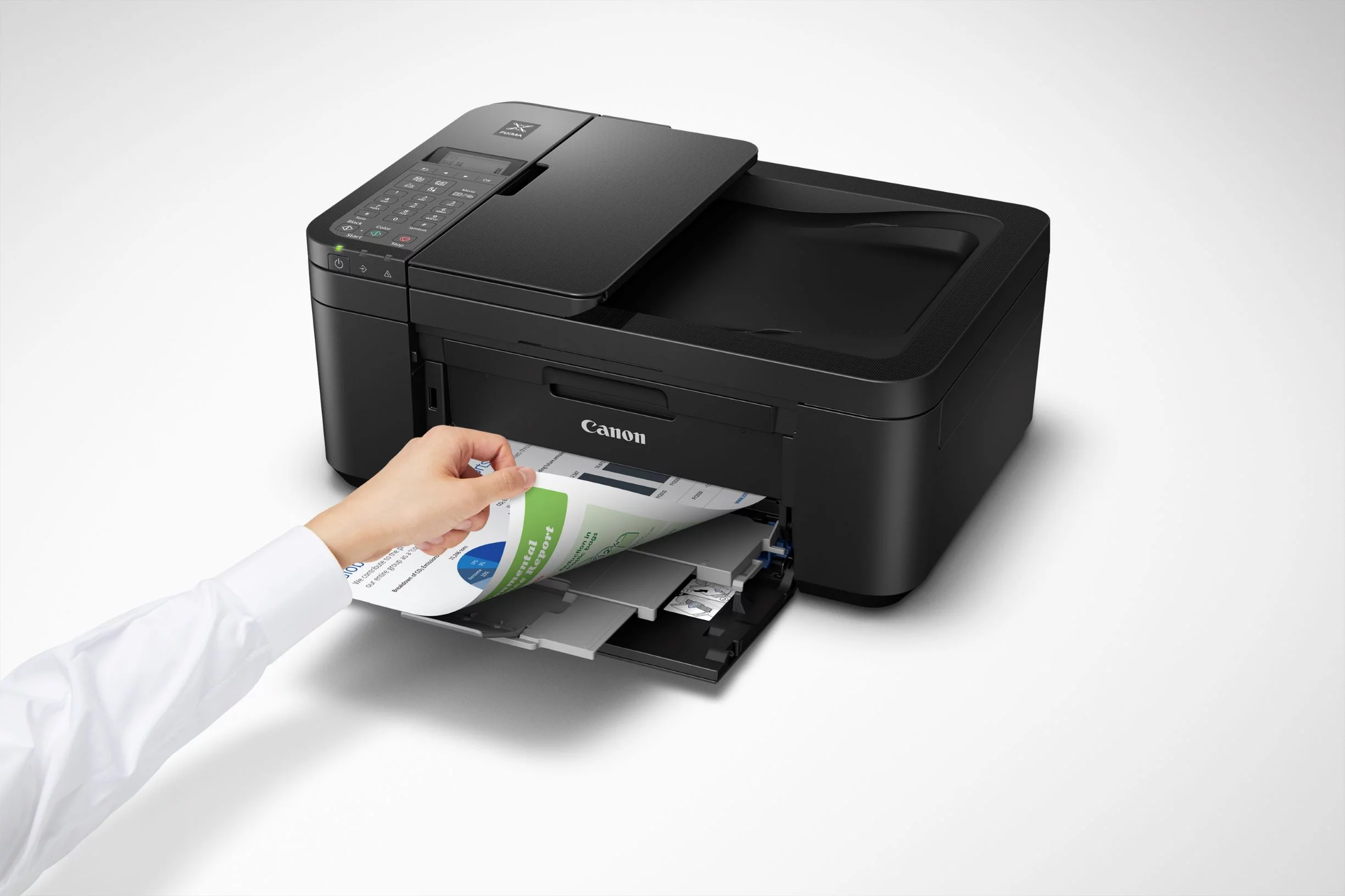 Canon PIXMA TR4722 All-in-One Wireless InkJet Printer with ADF, Mobile Print and Fax