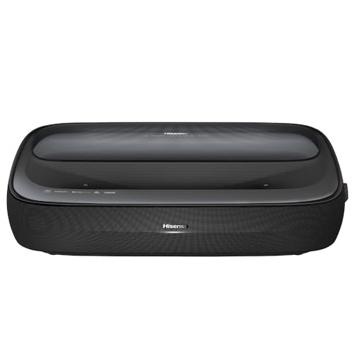 Hisense 4K UHD Laser TV Projector Bundle with 2 YR CPS Enhanced Protection Pack