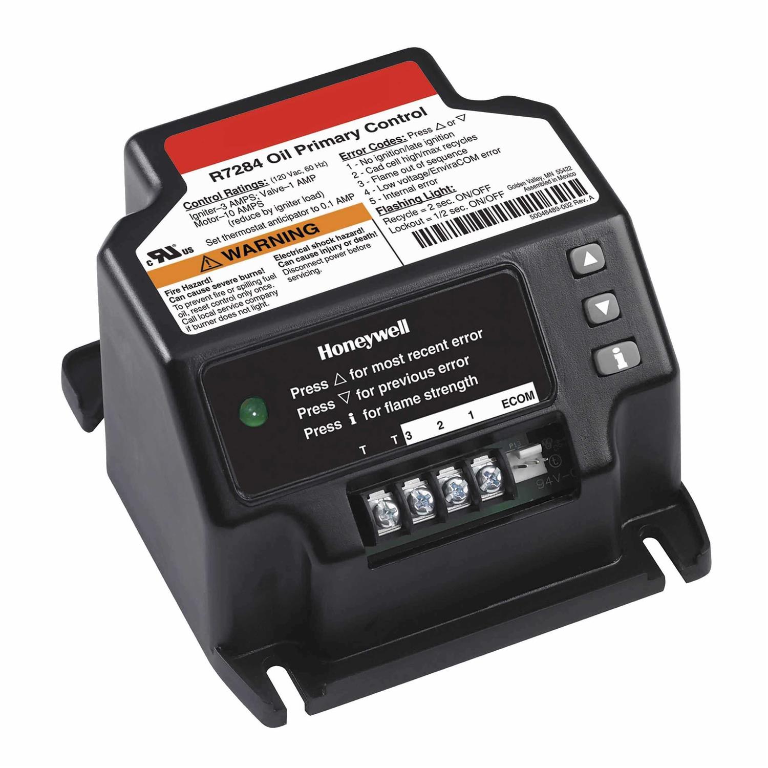 Honeywell R7284B1024 Electronic Oil Primary