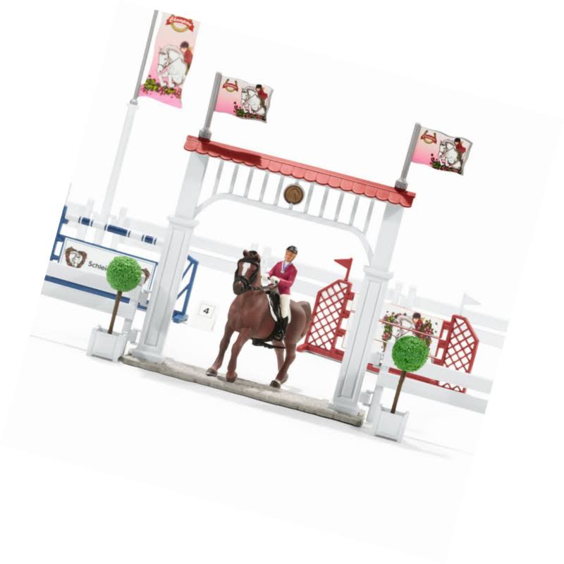 Schleich North America Big Horse Show with Riders u0026 Horses Playset