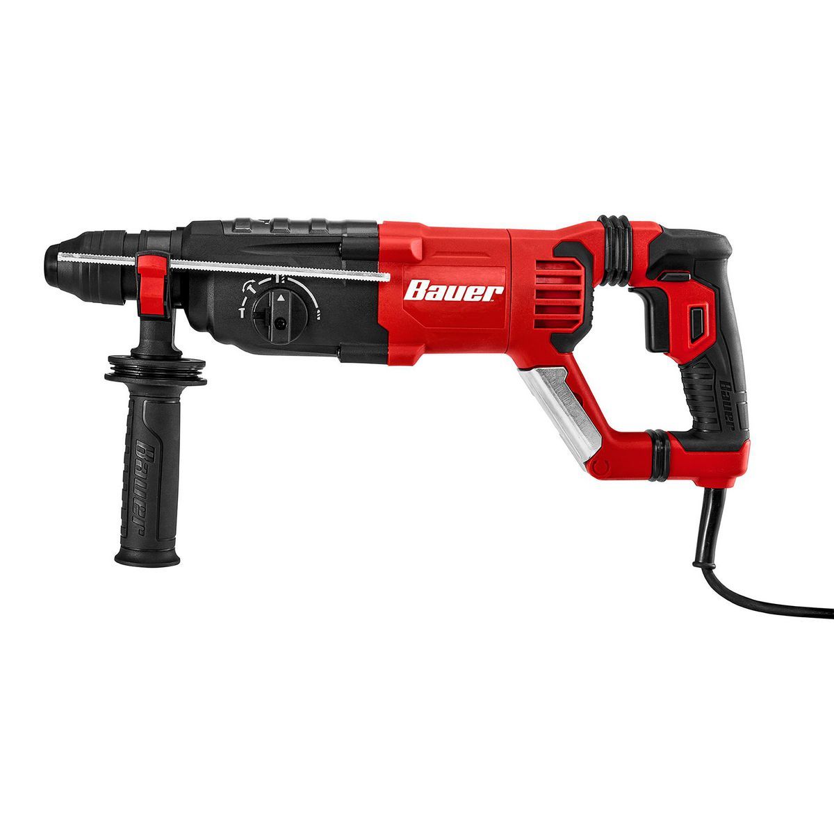 BAUER 8.5 Amp, 1 in. SDS-PLUS Type Variable-Speed Rotary Hammer