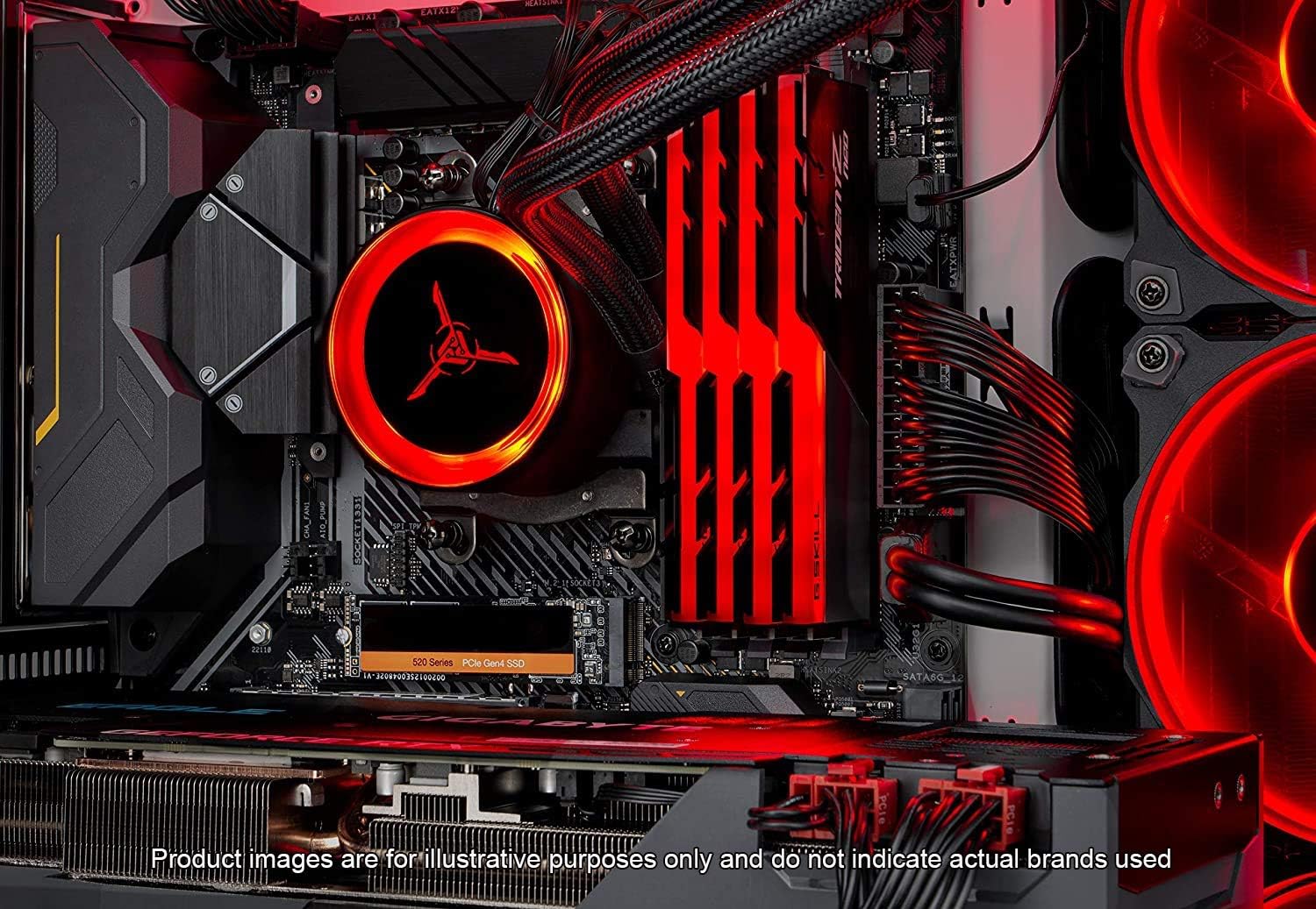 Skytech Prism II Gaming PC Desktop - AMD Ryzen 9 3900X 3.8GHz, RTX 3090 24GB, 32GB 3600mhz RGB Memory, 1TB Gen4 SSD, 360mm AIO
