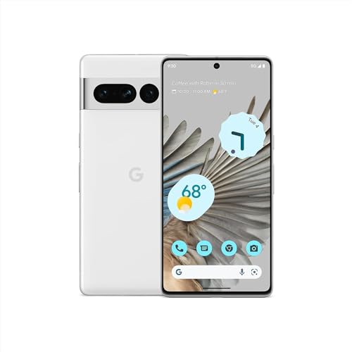 Google Pixel 7 Pro - 5G Android Phone - Unlocked Smartphone with Telephoto/Wide Angle Lens, and 24-Hour Battery - 128GB - Obsidian