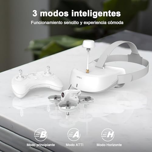 APEX VR70 FPV Drone Kit, Drone with Goggles,Brushed FPV Racing drone for Beginners,Low-Latency 5.8G Transmission, Drop-Resistant