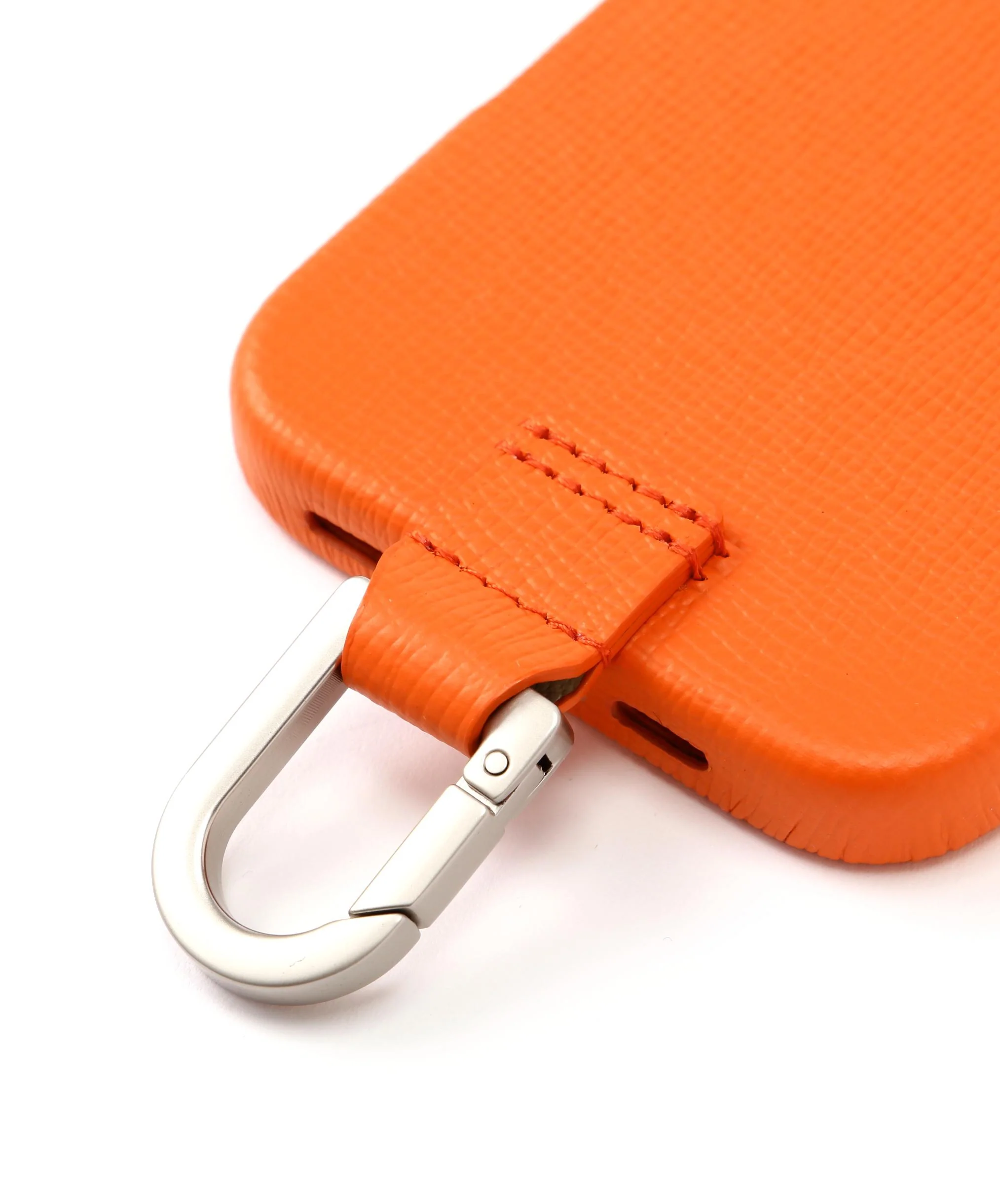 iPhone CARABINER LEATHER CASE - iPhone16 Pro Max