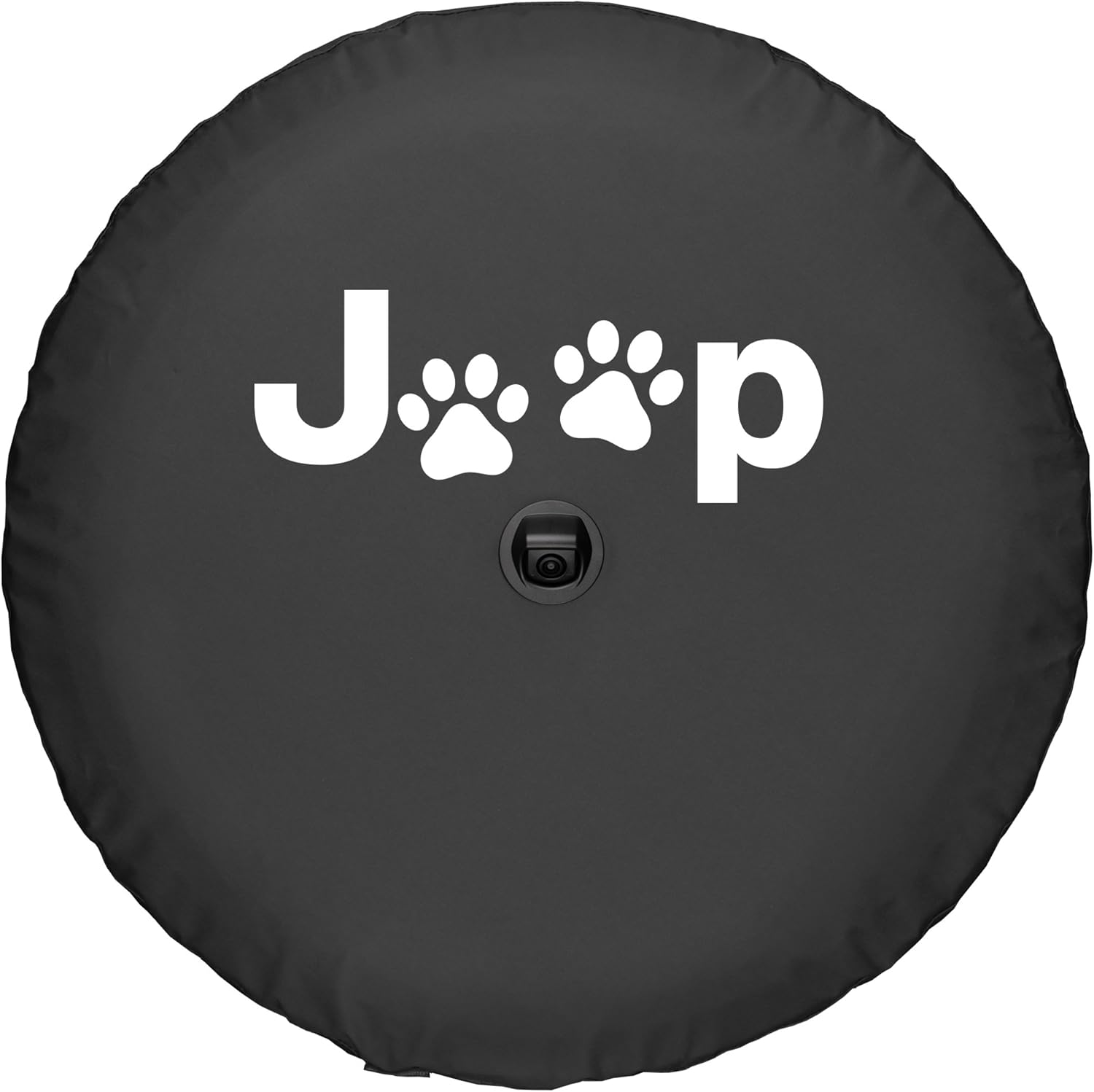 Boomerang - Paw Prints - 33 Soft JL Tire Cover for Jeep Wrangler JL (with Back-up Camera) - Rubicon (2018-2021)