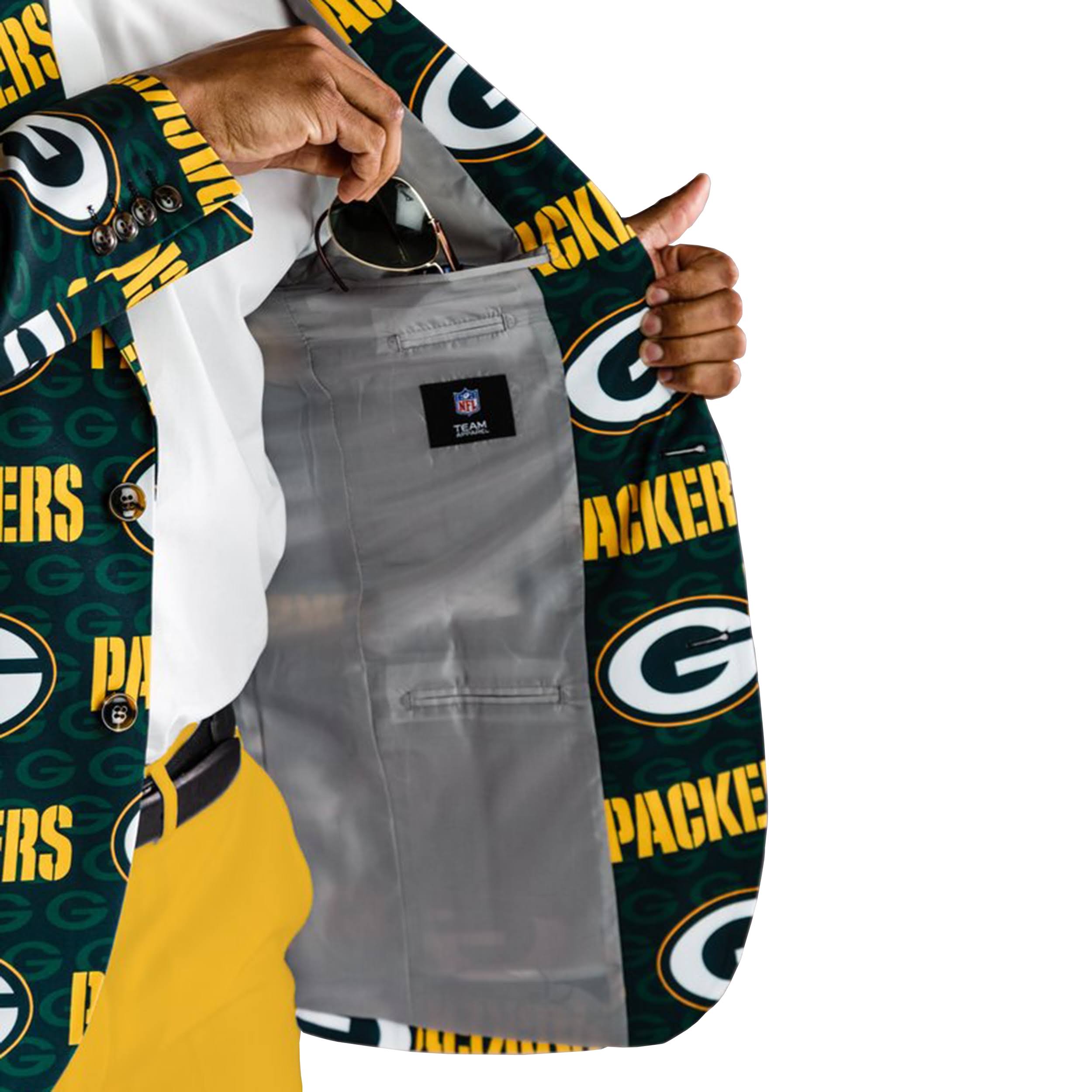 Packers Super Fan Blazer 42 Green u0026 Gold
