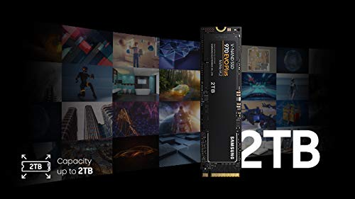 SAMSUNG 970 EVO Plus SSD 1TB NVMe M.2 Internal Solid State Drive w/ V-NAND Technology, Storage and Memory Expansion for Gaming, Graphics w/ Heat Control, Max Speed, MZ-V7S1T0B/AM