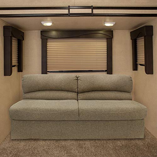 RecPro Charles RV 68" Jackknife Sofa | Love Seat | Sleeper Sofa | RV Furniture | RV Couches (Oatmeal)