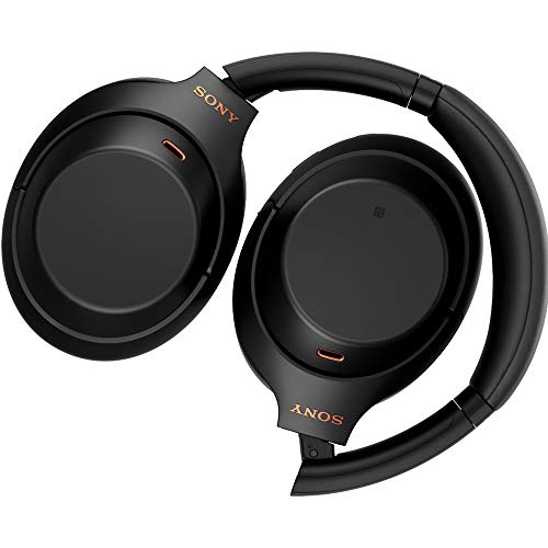 Sony WH-1000XM4 Wireless Industry Leading Noise Cancelling Over-Ear Headphones with Mic for Hands Free Calling and Alexa, Silver WH-1000XM4/S Bundle w/Case + Deco Gear Portable Charger + Gym Bag