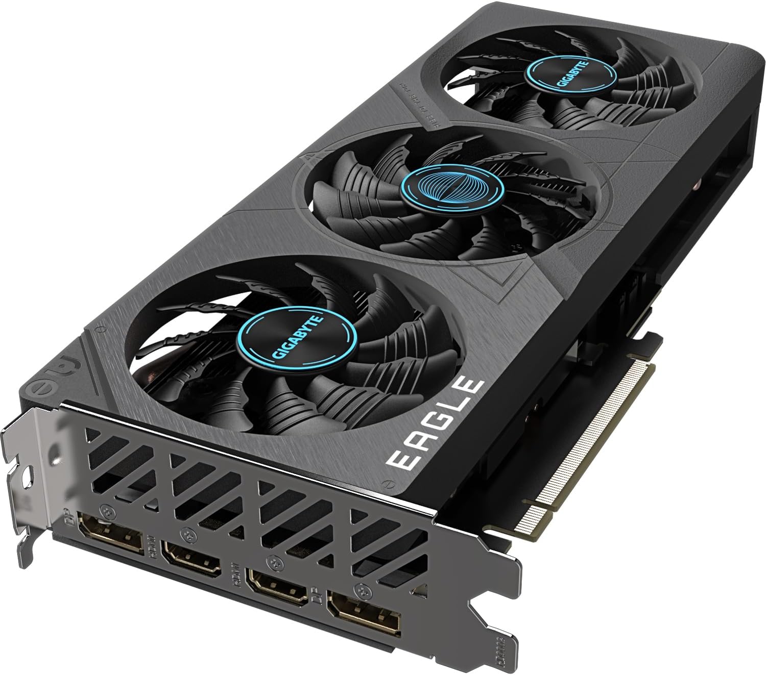 GIGABYTE NVIDIA GeForce RTX 4060 Eagle OC Graphics Card - 8GB GDDR6, 128-bit, PCI-E 4.0, 2505MHz Core Clock, 2X DP 1.4, 2X HDMI 2.1a, NVIDIA DLSS 3 - GV-N4060EAGLE OC-8GD