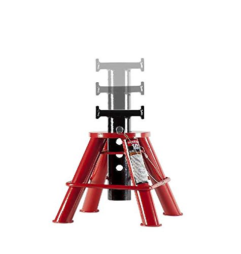 Sunex 1410 10-Ton, High Height, Pin Type, Jack Stands, Pair