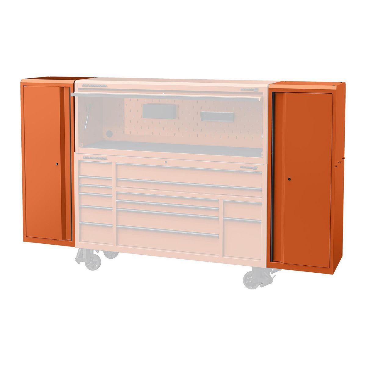 U.S. GENERAL 22 in. End Locker, Series 3, Blue