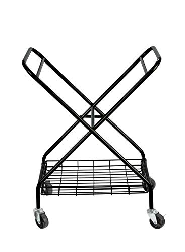 Artesa Verona Collapsible Laundry Cart with Basket