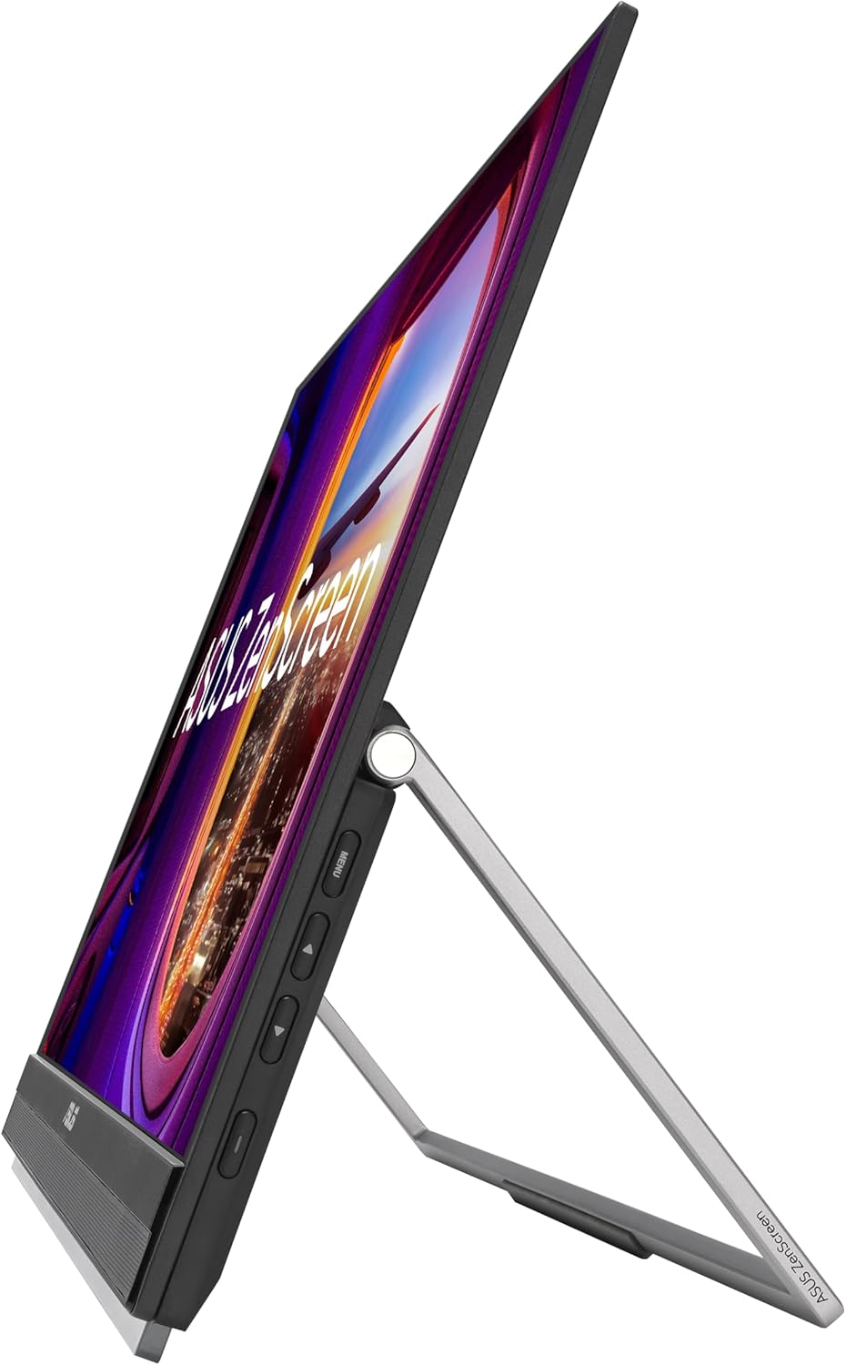 ASUS ZenScreen 22” (21.5 viewable) 1080P Portable Monitor (MB229CF) – Full HD, IPS, 100Hz, USB-C, Eye Care, Speakers, Carrying Handle, Kickstand, C-clamp Arm, Partition Hook, Subwoofer, 3 yr warranty