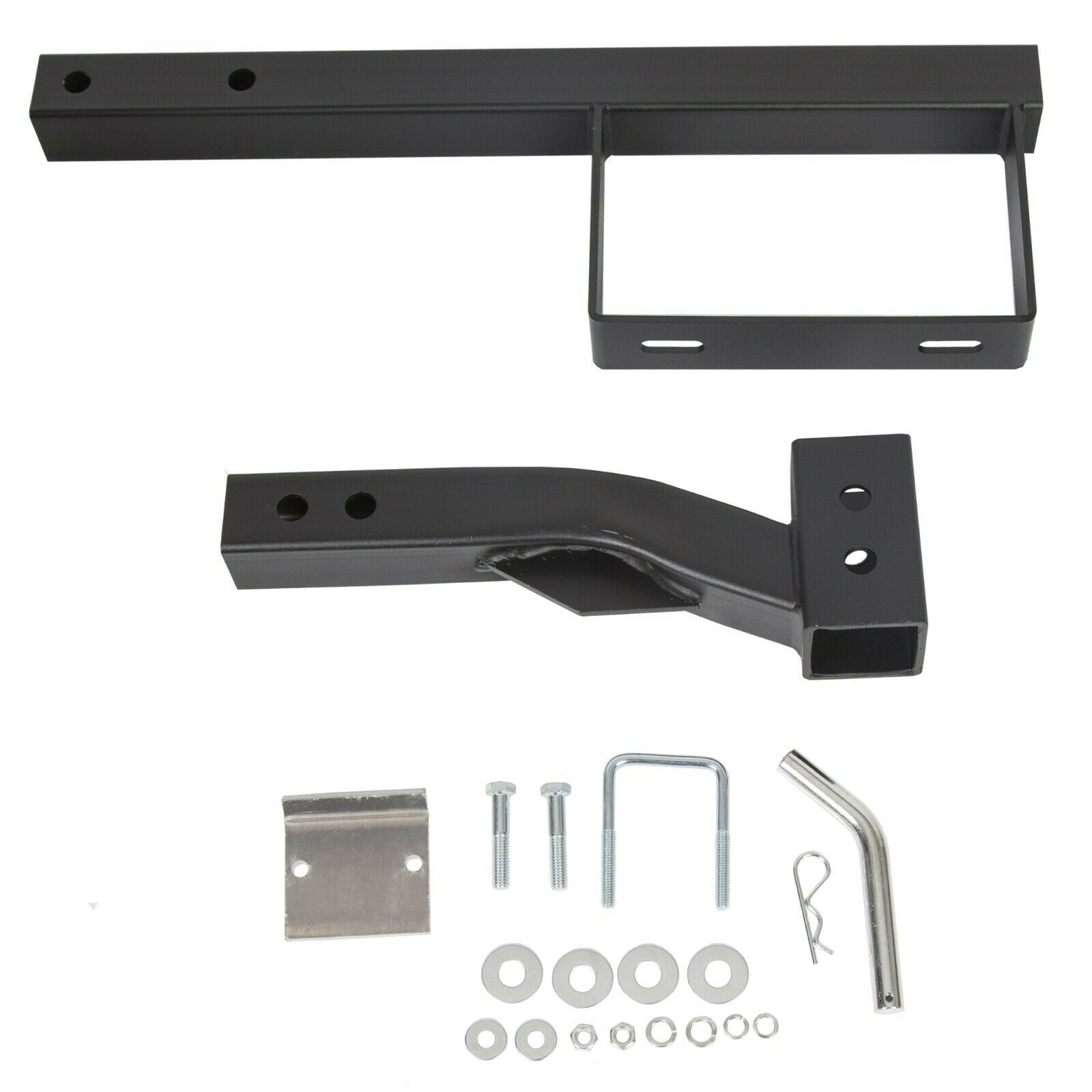 RV Truck Receiver Hitch Spare Tire Mount Heavy Duty Steel Powder Coated