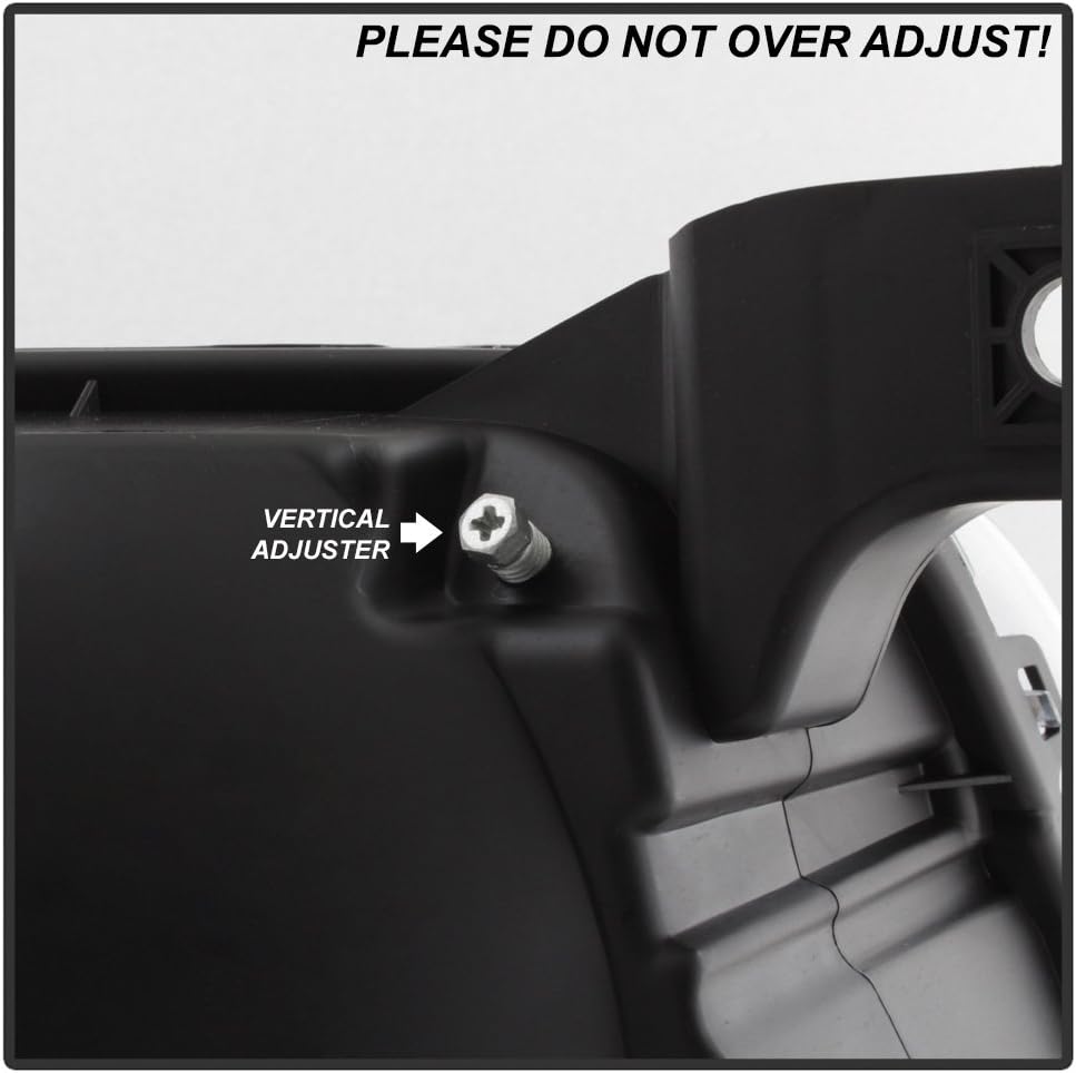 ACANII - For Black 2006-2010 Ford Explorer Headlights Headlamps Replacement Driver+Passenger Side