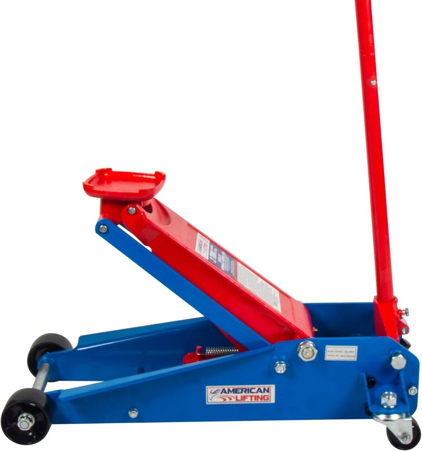 American Lifting AL2301 Floor Jack 3 Ton - Professional Heavy Duty Hydraulic Rapid Lift Floor Jack for Service Car Truck SUV