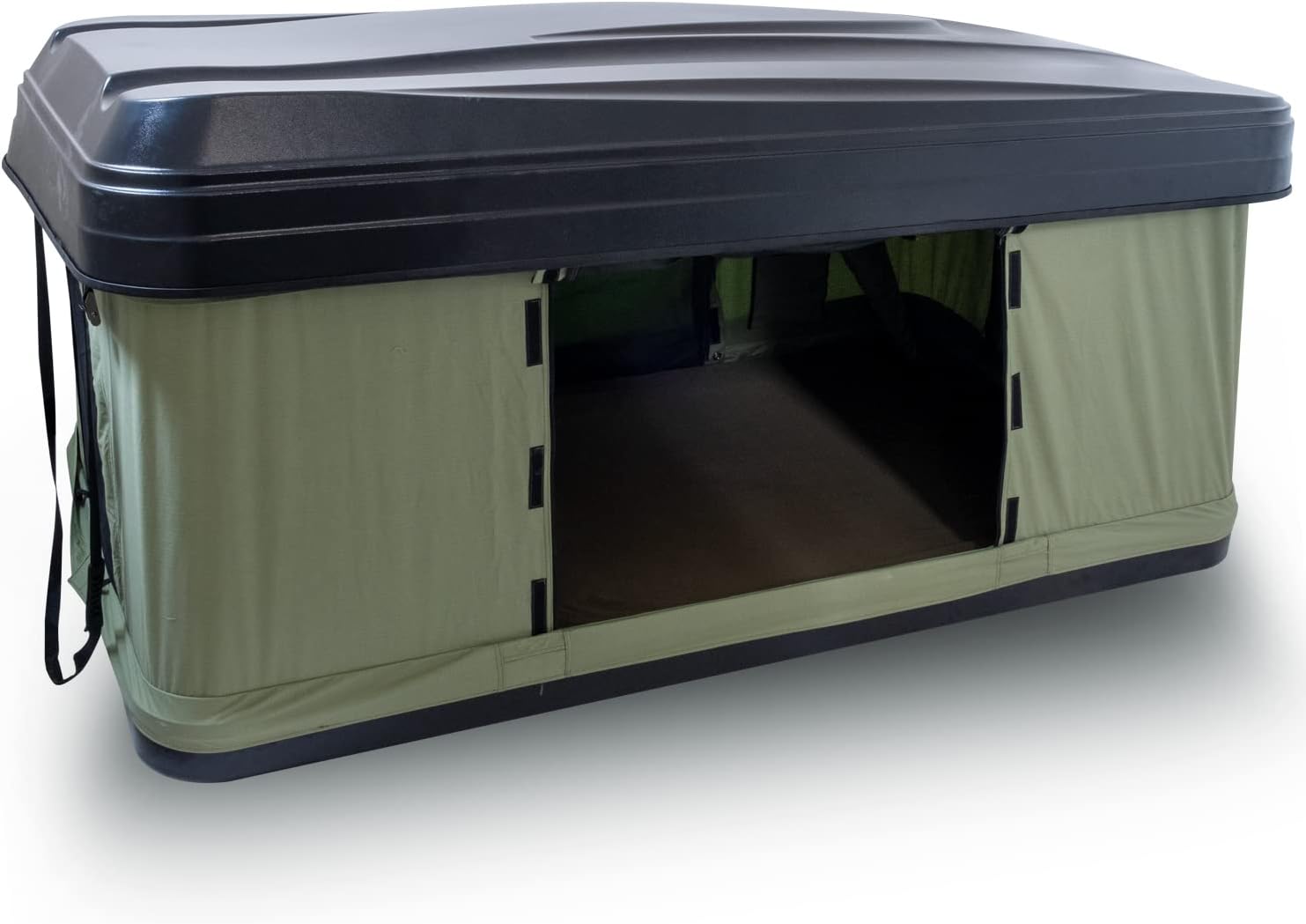 Trustmade Nomad Hardshell Rooftop Tent - Black/Green