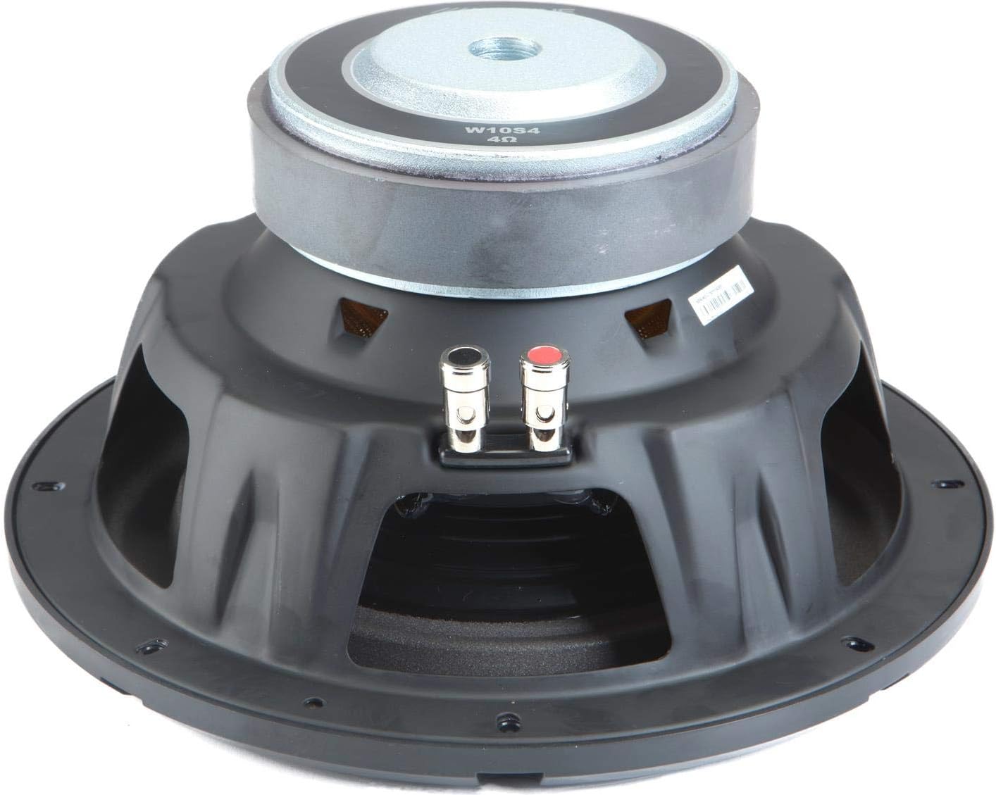 Alpine W12S4 Car Audio Bassline Single 4 Ohm 500 Watt 12" Subwoofers with Sub Install Kit Package