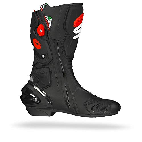 SiDI | Road Motorcycle Boots, Professional Racing Boots for Men VERTIGO, Elastic Zip, Ankle Support