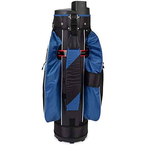 Founders Club Premium 14 Way Organizer Cart Bag (Orange) 2024 Best Sellers