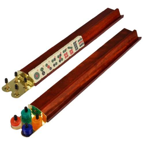 Yellow Mountain Imports American Mahjong Set The Classic with Vintage Rosewood