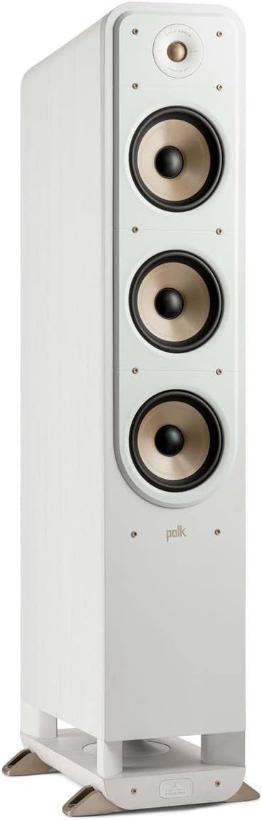 Polk Audio Signature Elite ES60 Floorstanding Speaker, White, Pair
