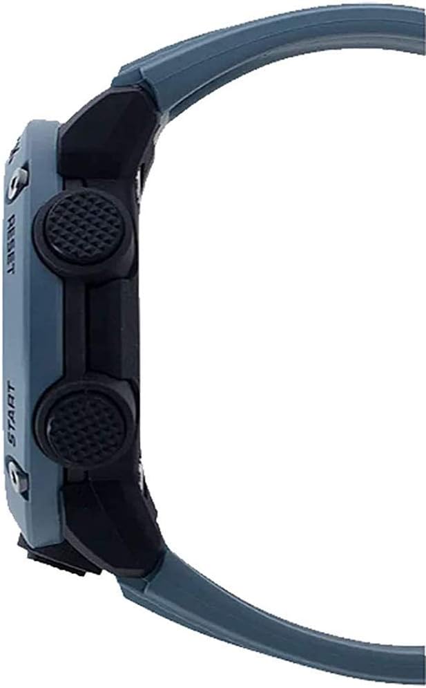 Casio Men's G-Shock Analog-Digital Carbon-Resin Blue Camoflauge Dial Watch GA2000SU-2A