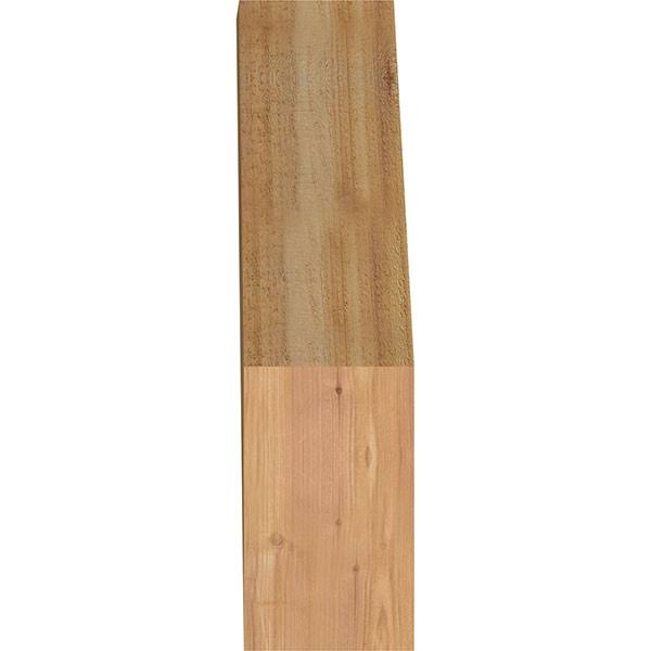 6x22W x 18x22D x 24x22H Traditional Rough Sawn Brace, Western Red Cedar