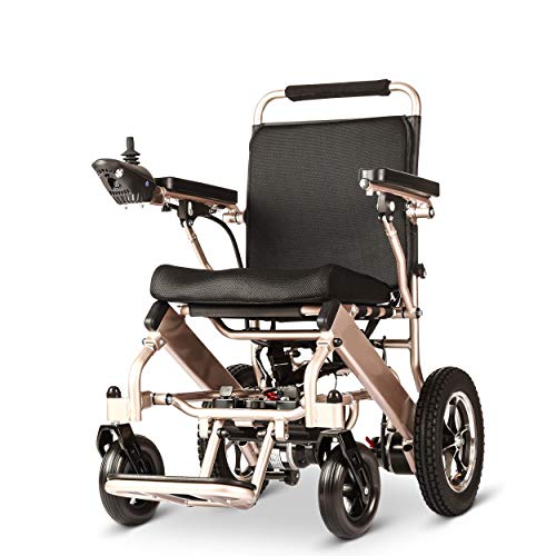Fold and Travel Lightweight Electric Wheelchair Power Wheel Chair Motorized