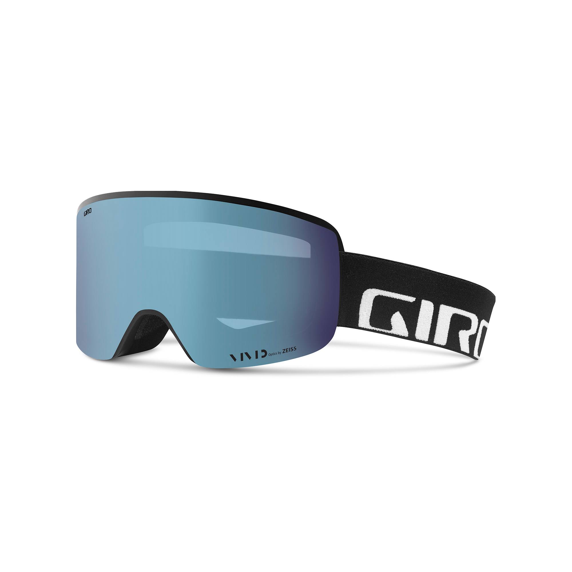 Giro Axis Black Wordmark Vivid Royal Goggles