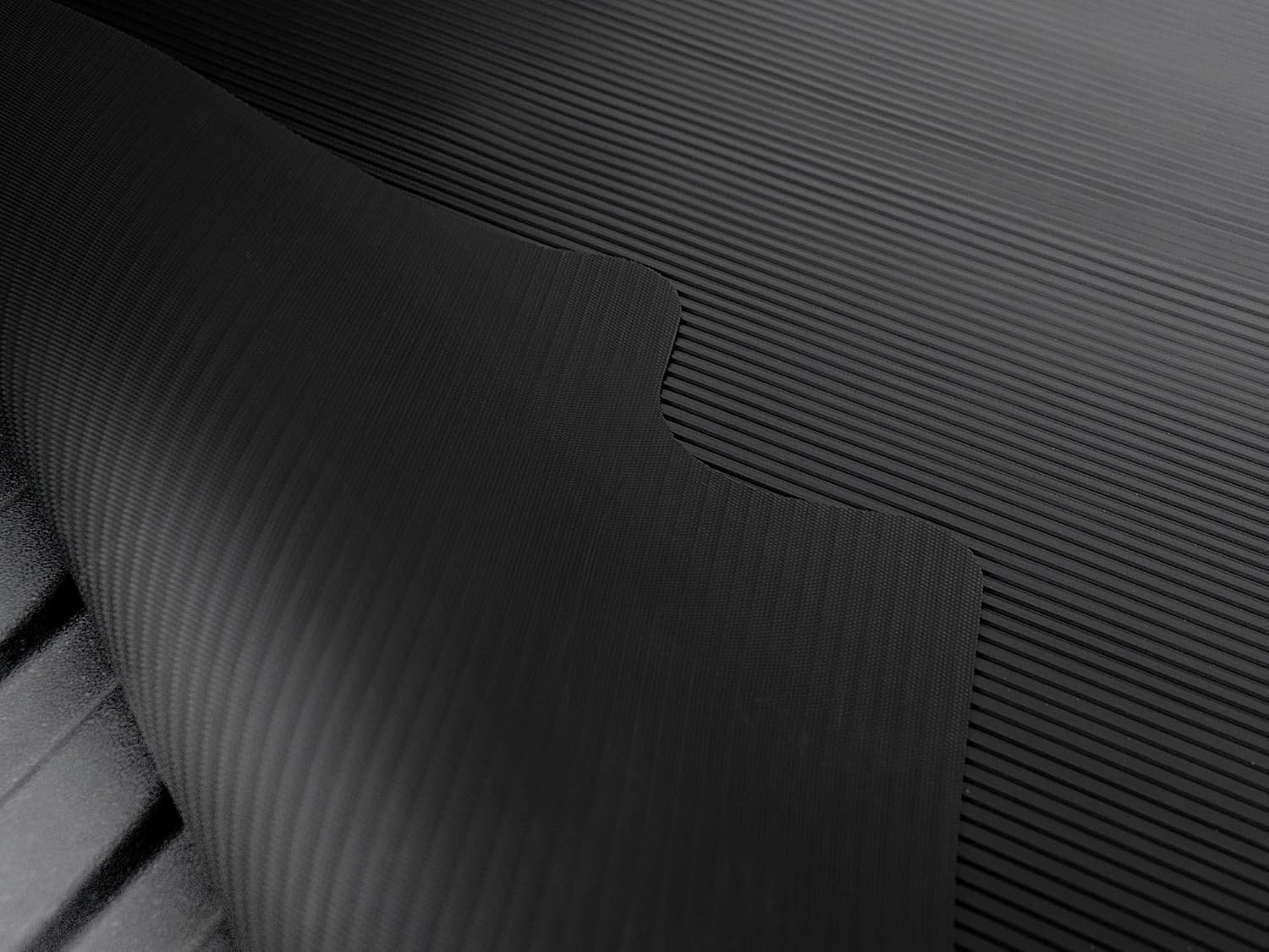 Armordillo USA 8706497 Horizontal Line Rubber Truck Bed Mat - Black Fits 1999-2006 Chevy Silverado GMC Sierra 1500 2500 3500/2007 Classic 8 Feet (96") Long Bed